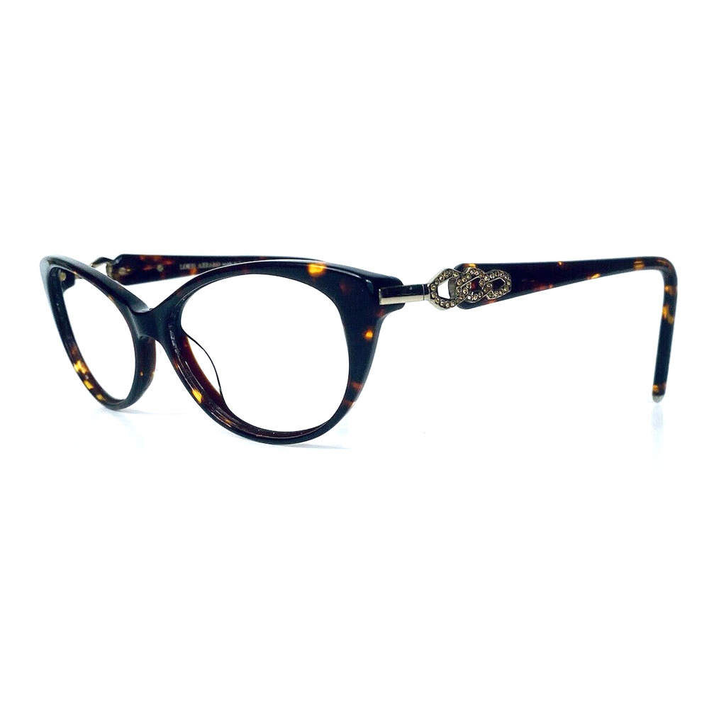 Loris Azzaro Tortoise Cat Eye Glasses